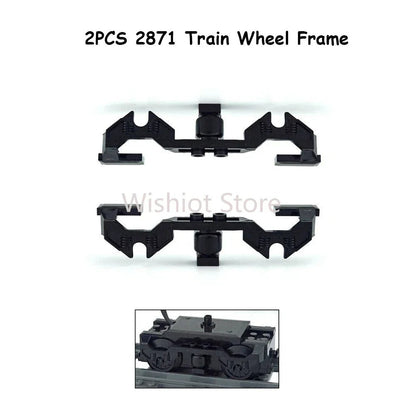 Technical Parts Train Motor 88002 MOC Pack Power Functions Battery Box Tracks Top Base Plate for Legoeds EV3 91994 74784 2871 - Avero