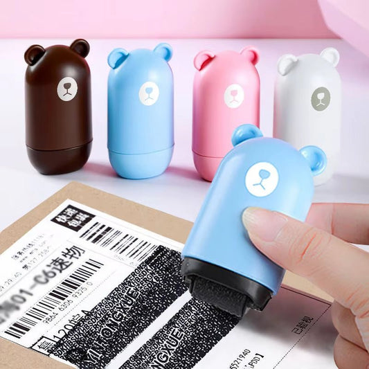 Theft Protection Roller Stamp for Privacy Confidential Data Guard Your Security Stamp Roller Privacy Seal Roller Theft Protect - Avero
