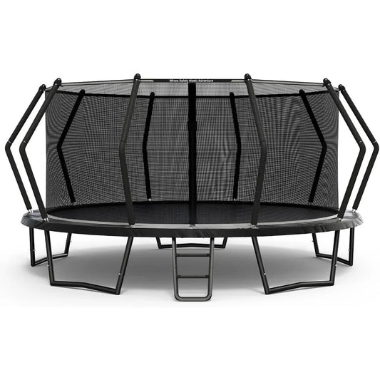 Trampoline 8FT 10FT 12FT 14FT 15FT 16FT Recreational Trampoline with Enclosure for Kids Adults, ASTM Approved, Outdoor - Avero