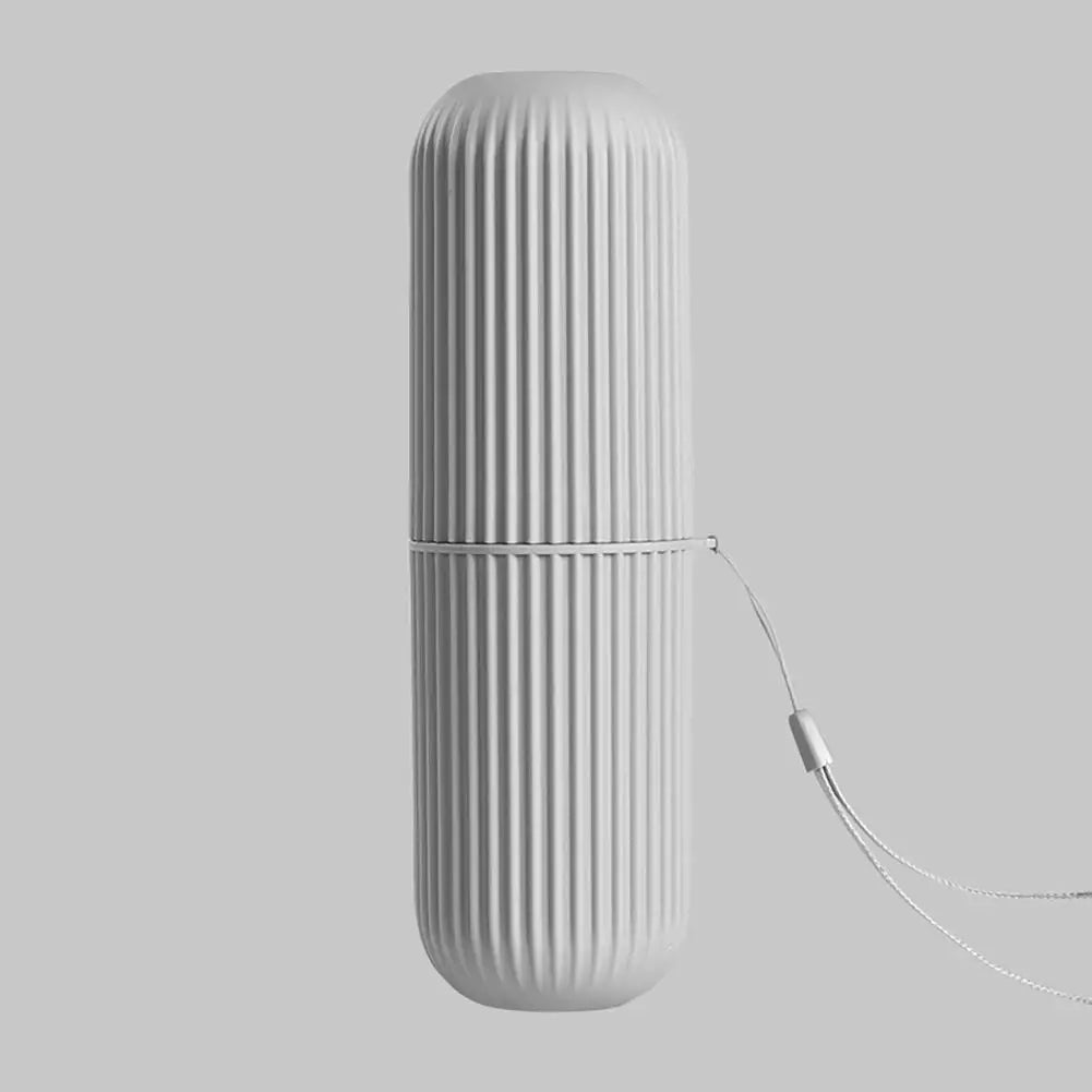 Travel Portable Toothbrush Cup Bathroom Toothpaste Holder Storage Case Box Organizer Travel Toiletries Storage Cup New Creative - Avero