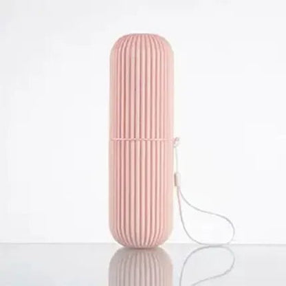 Travel Portable Toothbrush Cup Bathroom Toothpaste Holder Storage Case Box Organizer Travel Toiletries Storage Cup New Creative - Avero