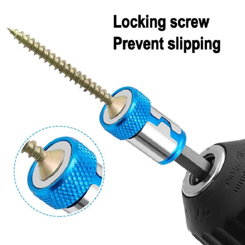Universal 1 PCS Magnetic Ring Alloy Magnetic Ring Screwdriver Bits Anti - corrosion Strong Magnetizer Drill Bit Magnetic Ring - Avero