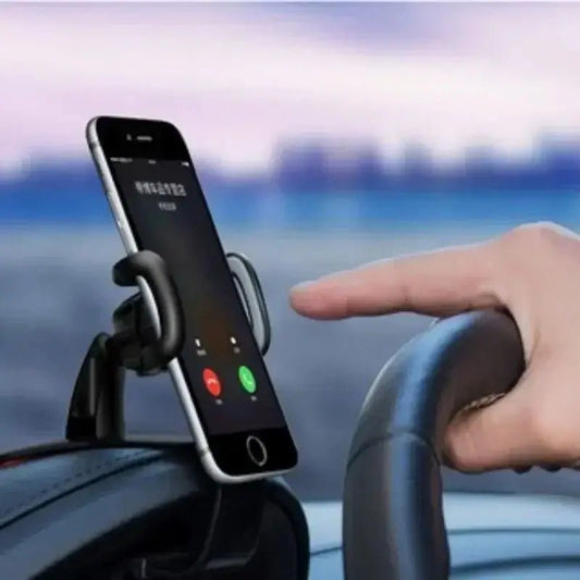 Universal Car Phone Holder Stand Dashboard Car Clip Mount GPS Bracket Car Mobile Phone Support in Car For iPhone Xiaomi Samsung - Avero