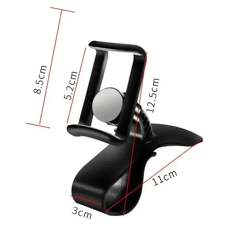 Universal Car Phone Holder Stand Dashboard Car Clip Mount GPS Bracket Car Mobile Phone Support in Car For iPhone Xiaomi Samsung - Avero
