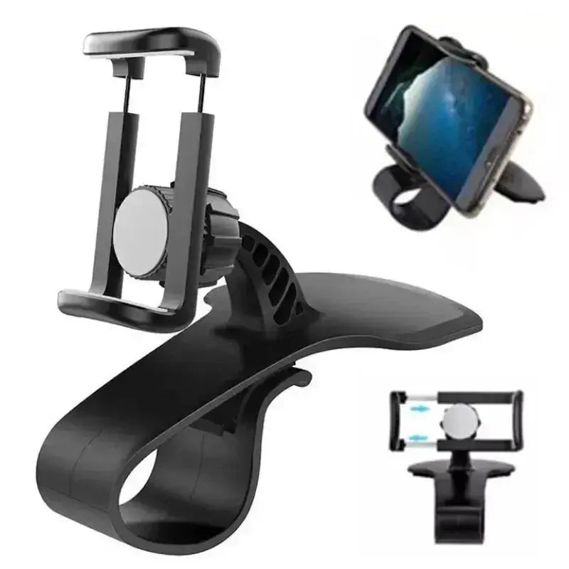 Universal Car Phone Holder Stand Dashboard Car Clip Mount GPS Bracket Car Mobile Phone Support in Car For iPhone Xiaomi Samsung - Avero