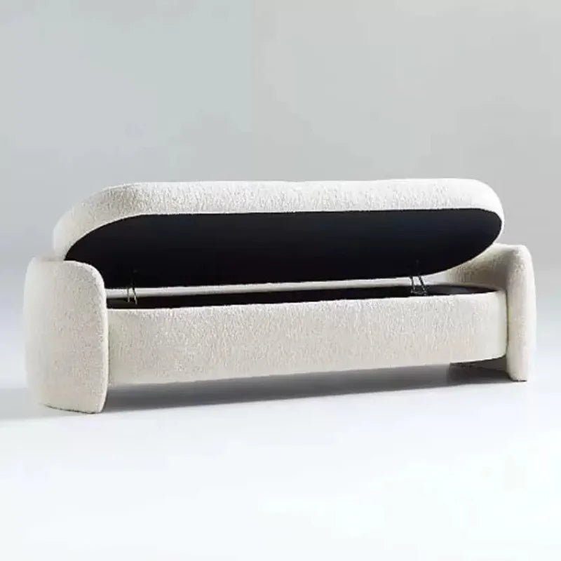 Vanity Chair Pouf Foot Stool Salon Storage Nordic Bench Seat Shoe Big Size Step Stool Ergonomic Muebles Entrance Hall Furniture - Avero