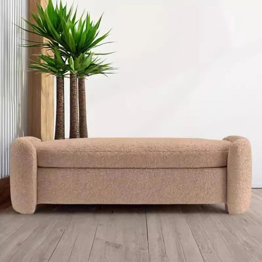 Vanity Chair Pouf Foot Stool Salon Storage Nordic Bench Seat Shoe Big Size Step Stool Ergonomic Muebles Entrance Hall Furniture - Avero