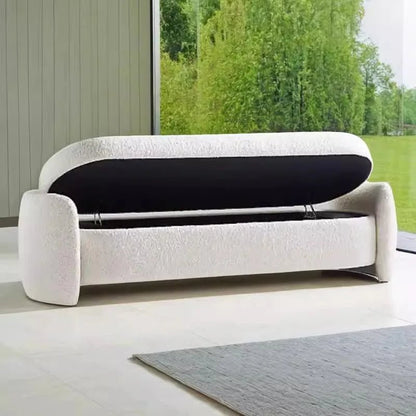 Vanity Chair Pouf Foot Stool Salon Storage Nordic Bench Seat Shoe Big Size Step Stool Ergonomic Muebles Entrance Hall Furniture - Avero
