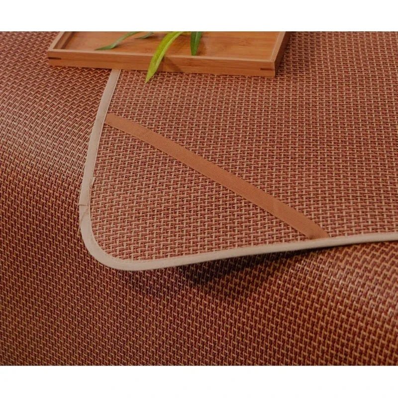 WASART Summer cool bamboo rattan mattress 135x200 cold sleeping mat single double folding cooling Ice sheet bed protection pad - Avero