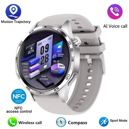 Watch 5 PRO Smart Watch Men Watch 5 AMOLED HD Screen Bluetooth Call GPS Trajectory NFC Heart Rate Compass Smartwatches 2024 New - Avero