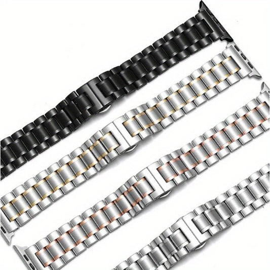 Watch Straps For Apple Watch Band Series 9/8/7/6/5/4/SE Stainless Steel Bracelet For IWatch Series Ultra 49mm 45mm 44mm 41 40mm - Avero