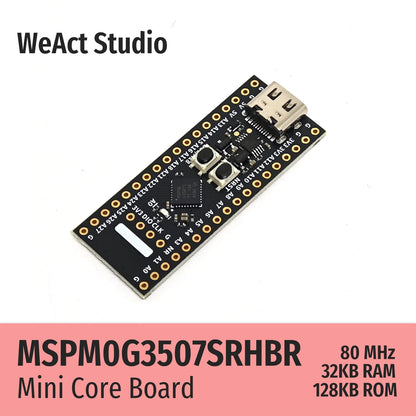 WeAct MSPM0G3507 MSPM0G3507SRHBR MSPM0 G3507 Core Board Demo Board 128KB Flash 32KB SRAM - Avero
