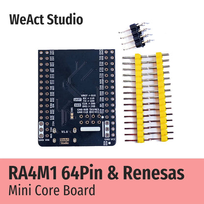 WeAct RA4M1 Renesas R7FA4M1AB3CFMAA0 R7FA4M1 R7FA4M1AB3CFM Core Board Demo Board - Avero