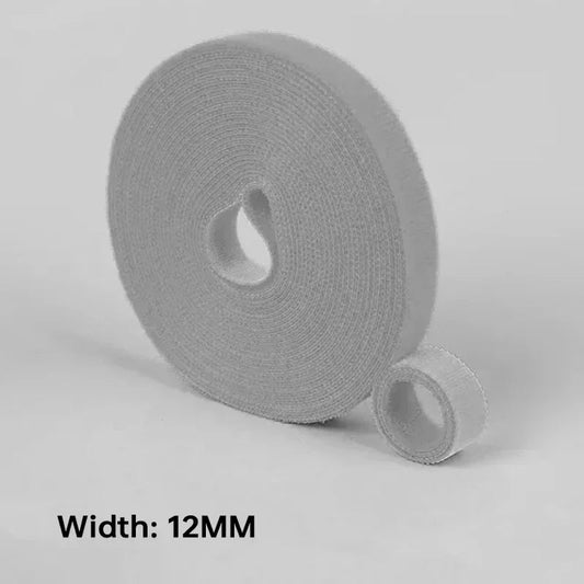 Wholesale 2/5M/Roll 12mm Width Cable Organizer USB Cable Winder Management nylon Free Cut Ties Mouse earphone Cord cable ties - Avero