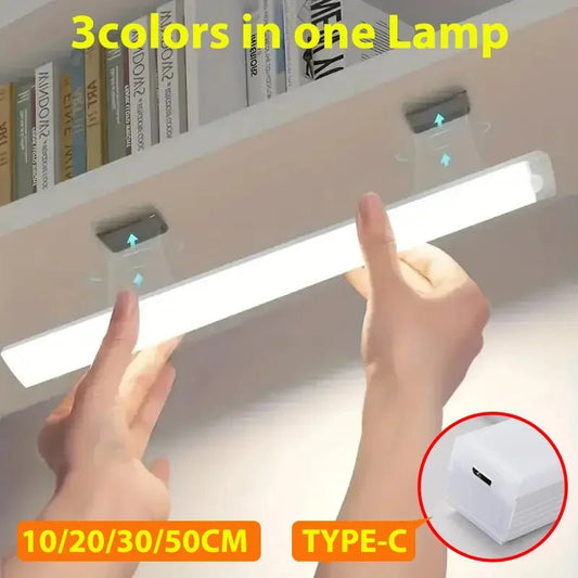 Wireless Motion Sensor LED Night Light USB - C Rechargeable Lamp for Closet, Wardrobe, Kitchen, Stairs, Cabinet, Room Backlight - Avero