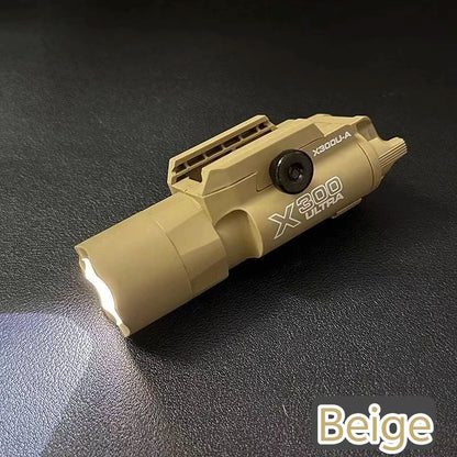 X300U - A Multi - functional Tactical Light: Fits 20mm Rail, for Toy Airsoft Guns, Hunting, CS Matches & Wargames - Avero